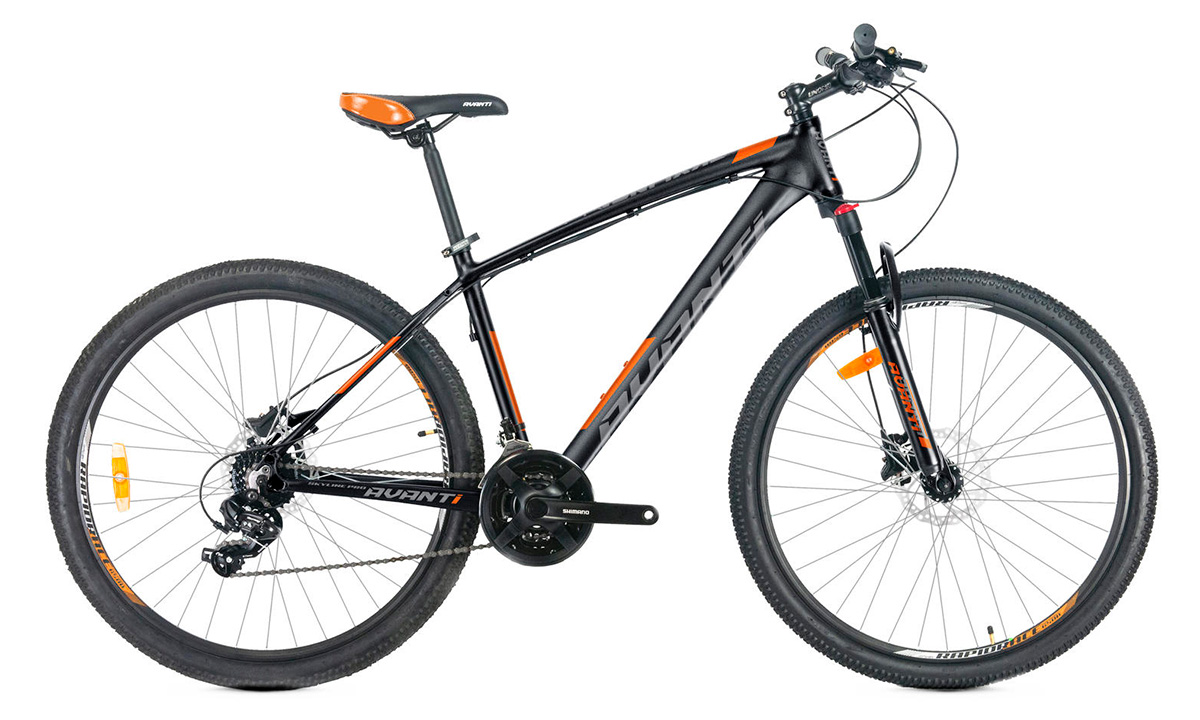 Фотография Велосипед Avanti SKYLINE PRO 27,5" 2021, размер М, Серо-оранжевый 